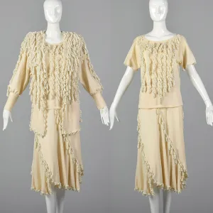 1980s Yolanda Lorente I Magnin Unique Wool Set