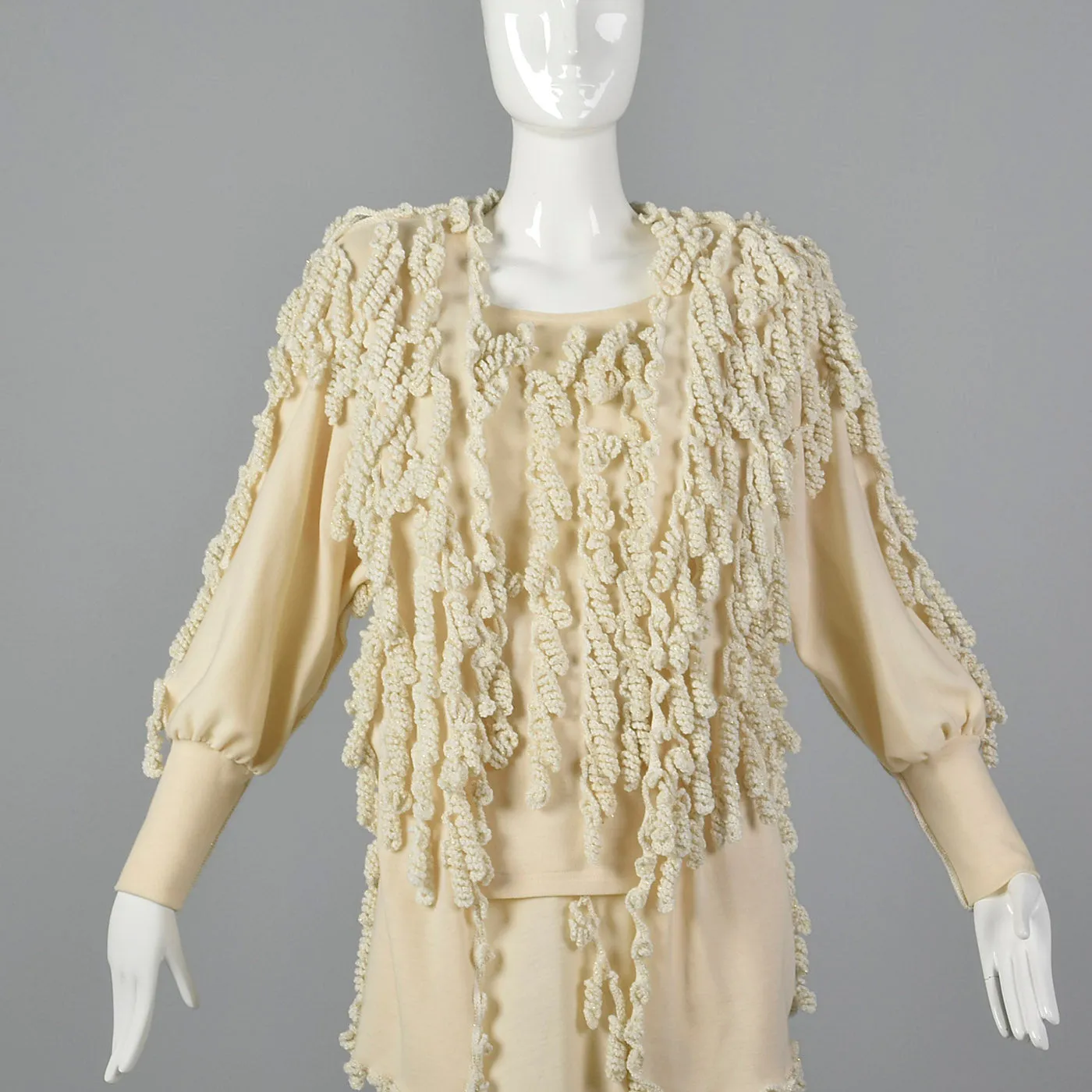 1980s Yolanda Lorente I Magnin Unique Wool Set