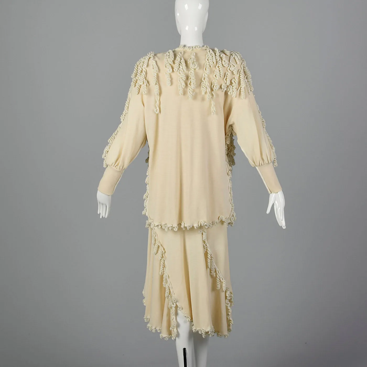 1980s Yolanda Lorente I Magnin Unique Wool Set