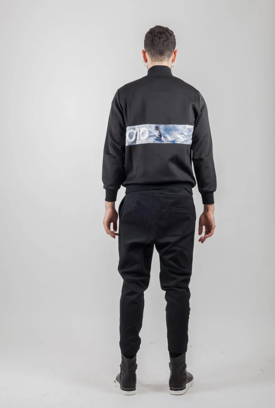 Acid Zip-Up Bomber Jacket