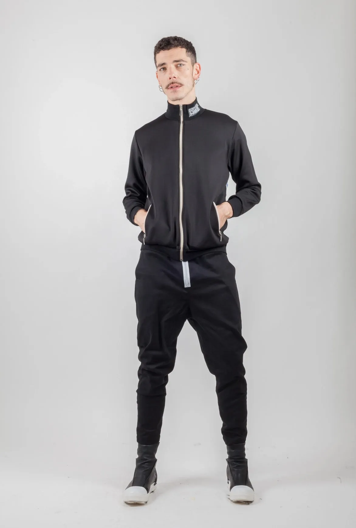Acid Zip-Up Bomber Jacket
