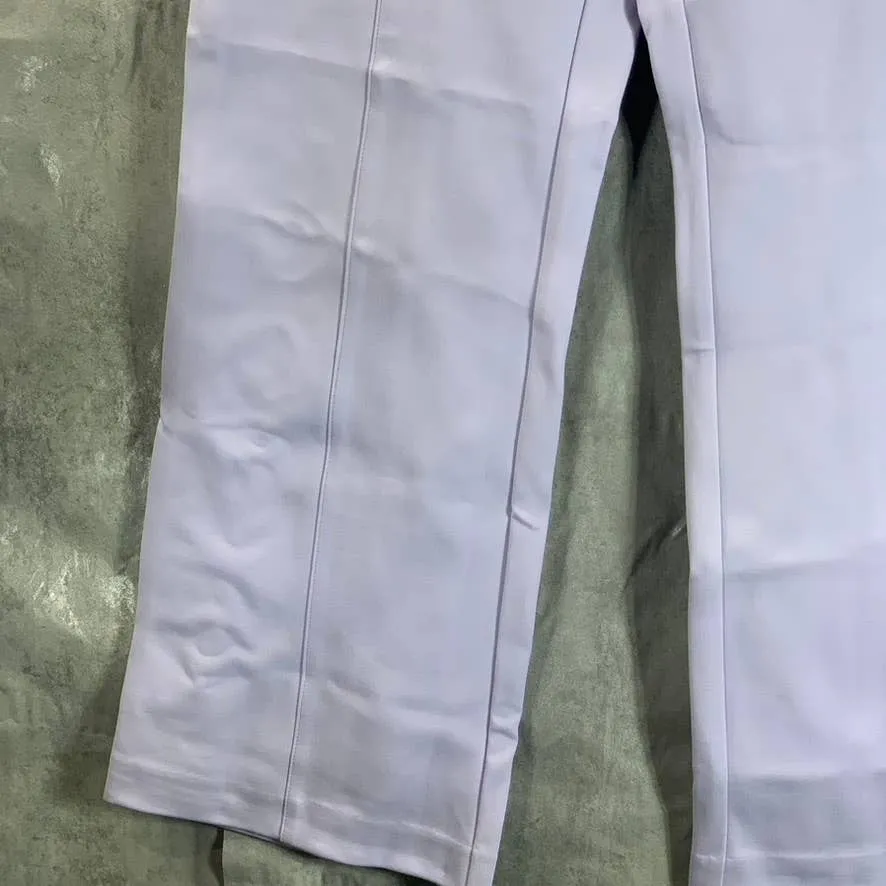 ALFANI Women's Lightest Lilac Modern Lounge High-Rise Seamed Wide-Leg Pants SZ 8