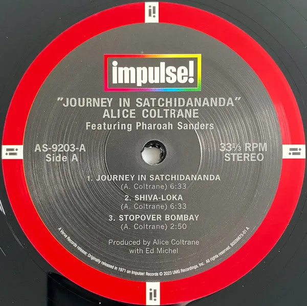 Alice Coltrane Featuring Pharoah Sanders - Journey In Satchidananda - Mint (M)