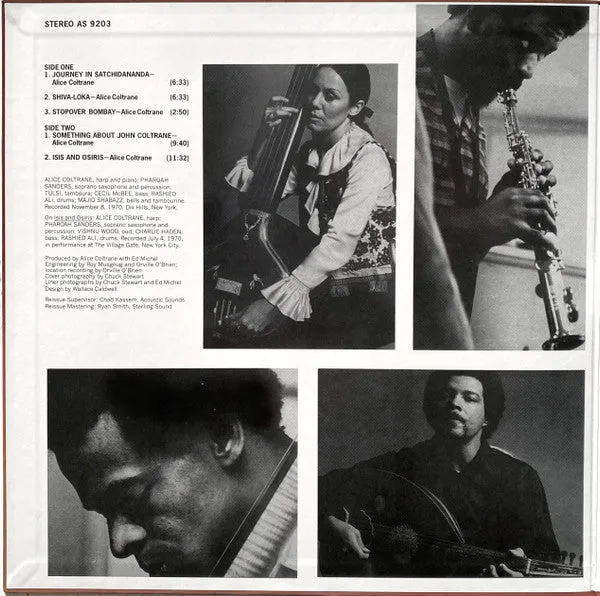 Alice Coltrane Featuring Pharoah Sanders - Journey In Satchidananda - Mint (M)