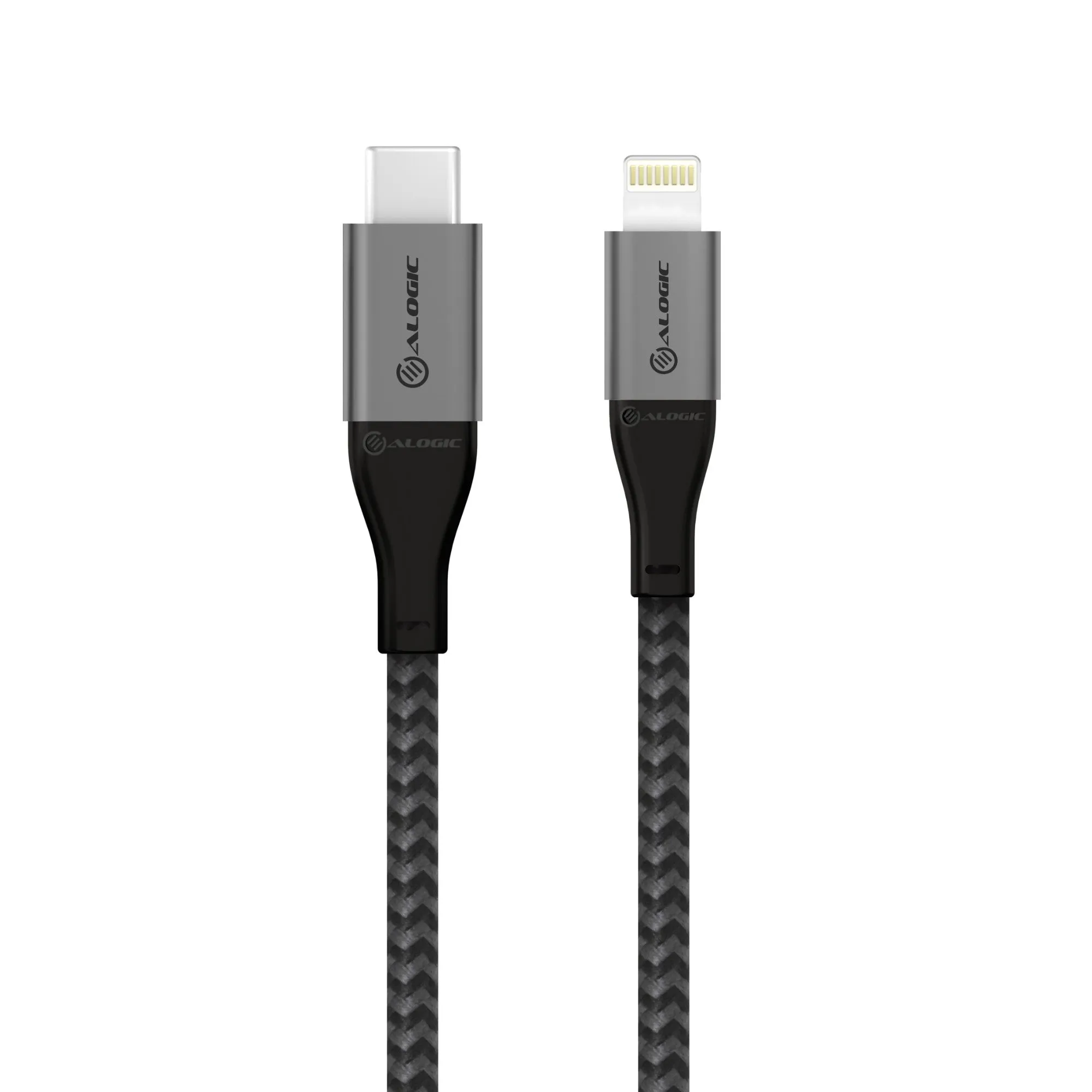 ALOGIC, Super Ultra, USB-C, Lightning Cable, 1.5m, Space Grey