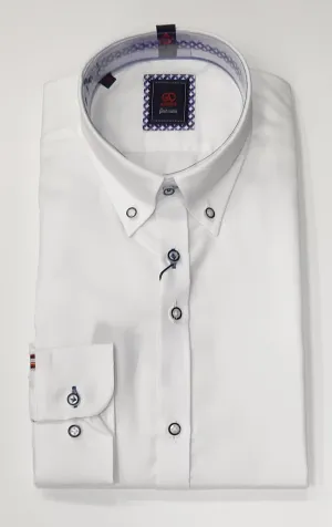 Andre Ralph Long Sleeve Shirt - White