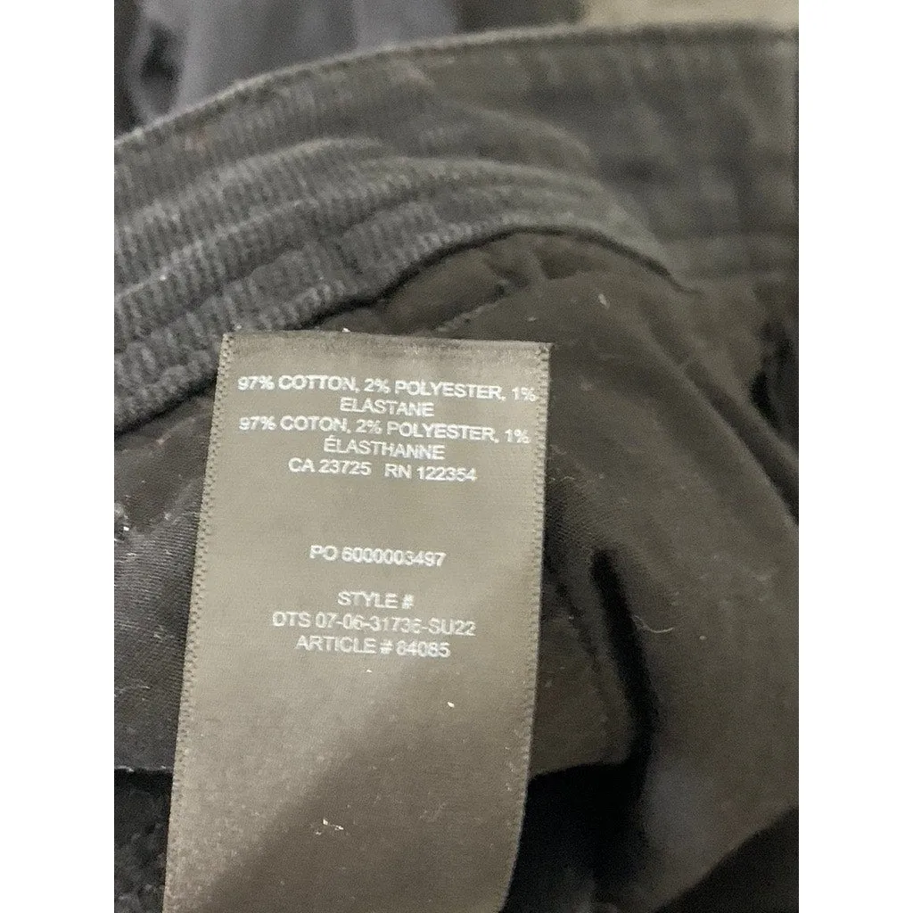 ARITZIA WILFRED FREE Women's Black Solid Cargo Straight-Leg Pants SZ 6