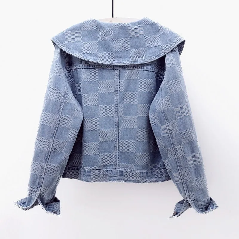 Avant-Garde Denim Jacket