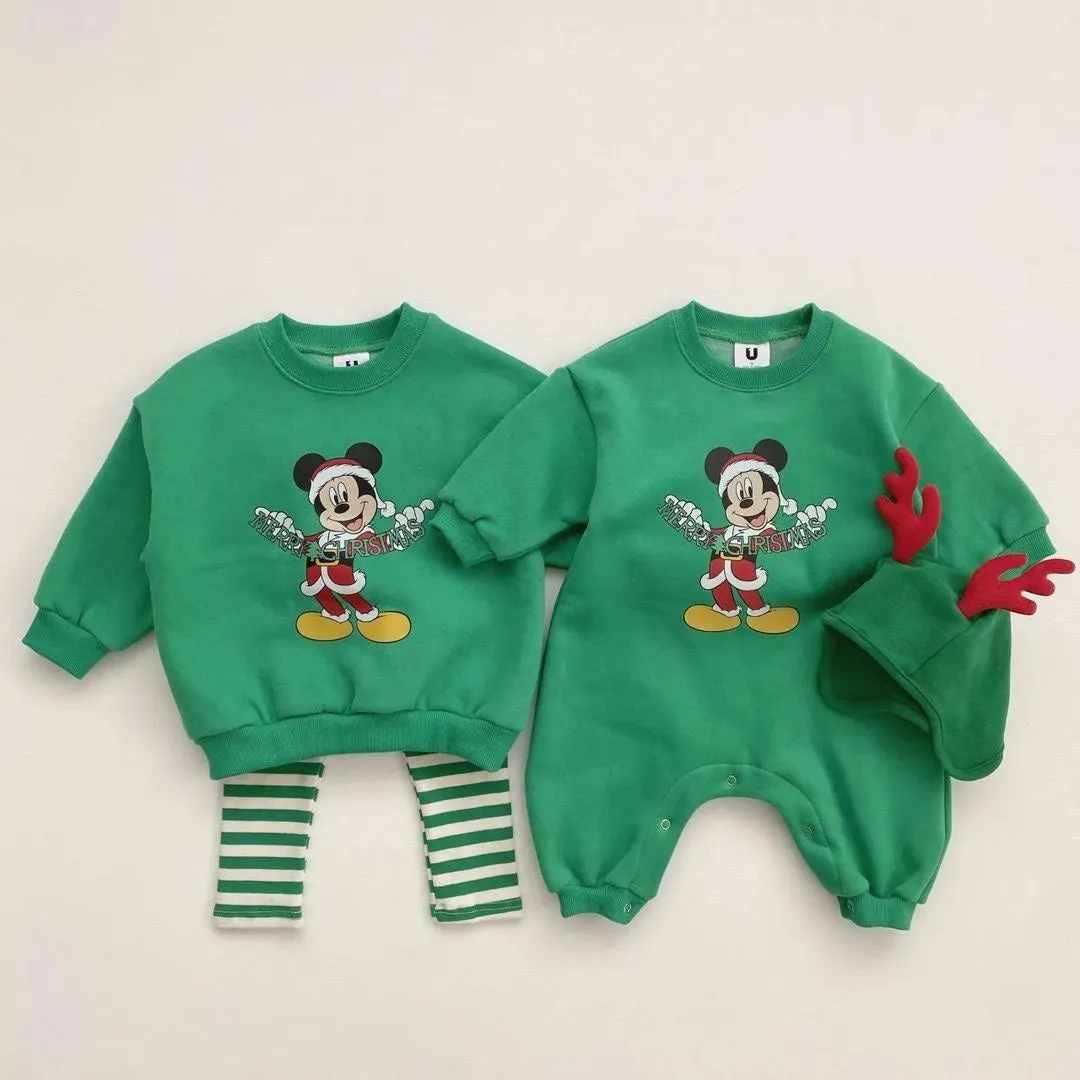 Baby Disney Christmas Romper | 4 Colors