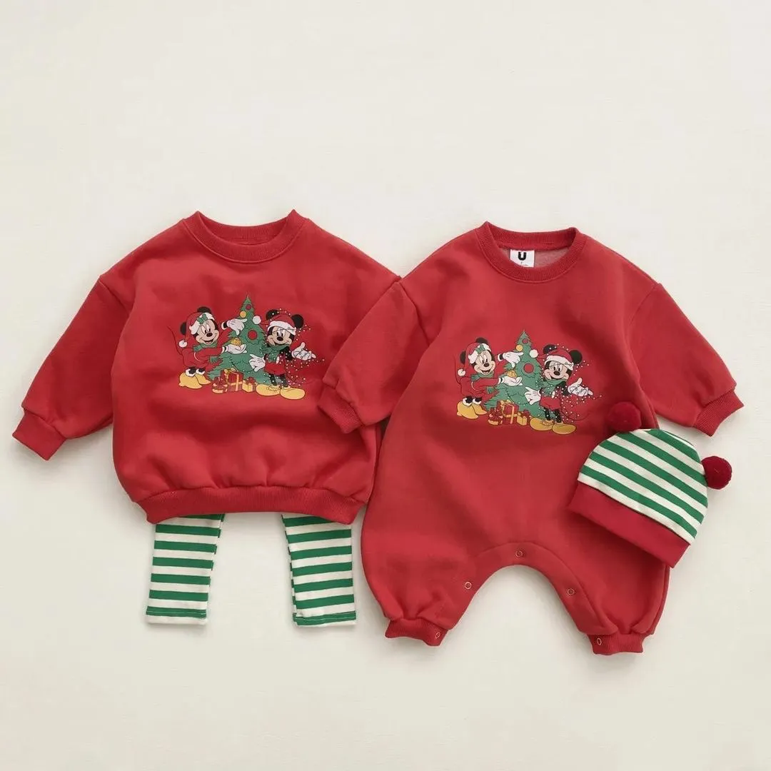Baby Disney Christmas Romper | 4 Colors