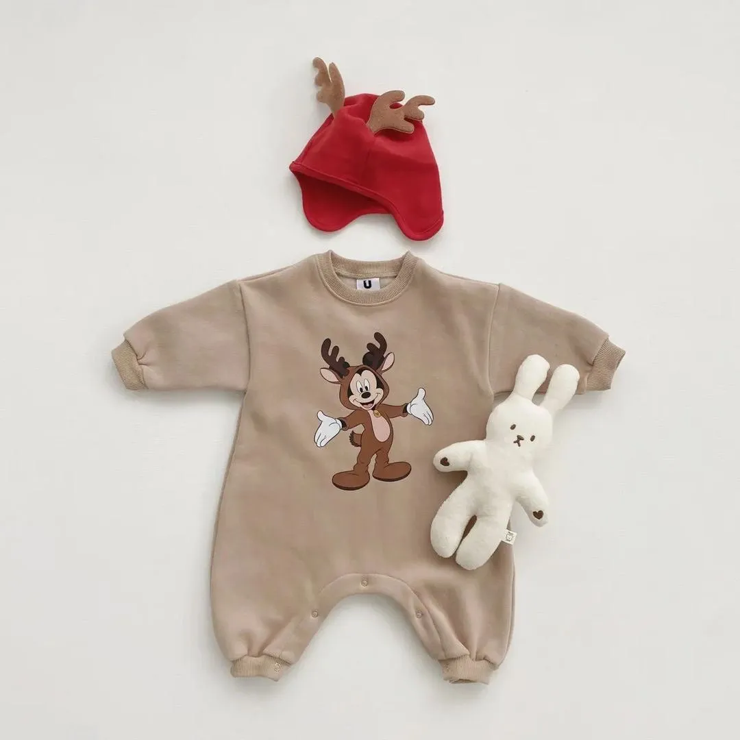 Baby Disney Christmas Romper | 4 Colors