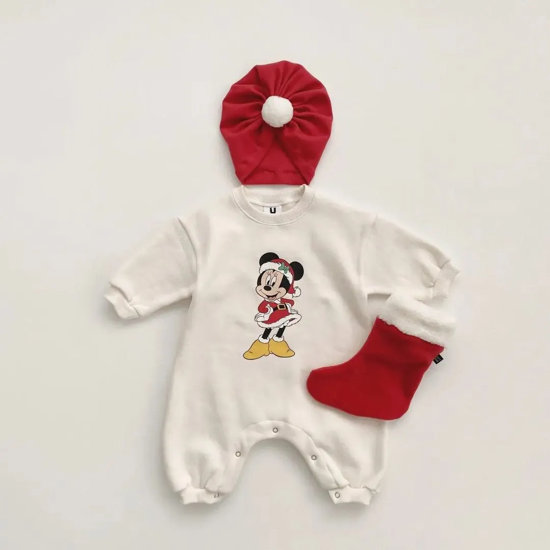 Baby Disney Christmas Romper | 4 Colors