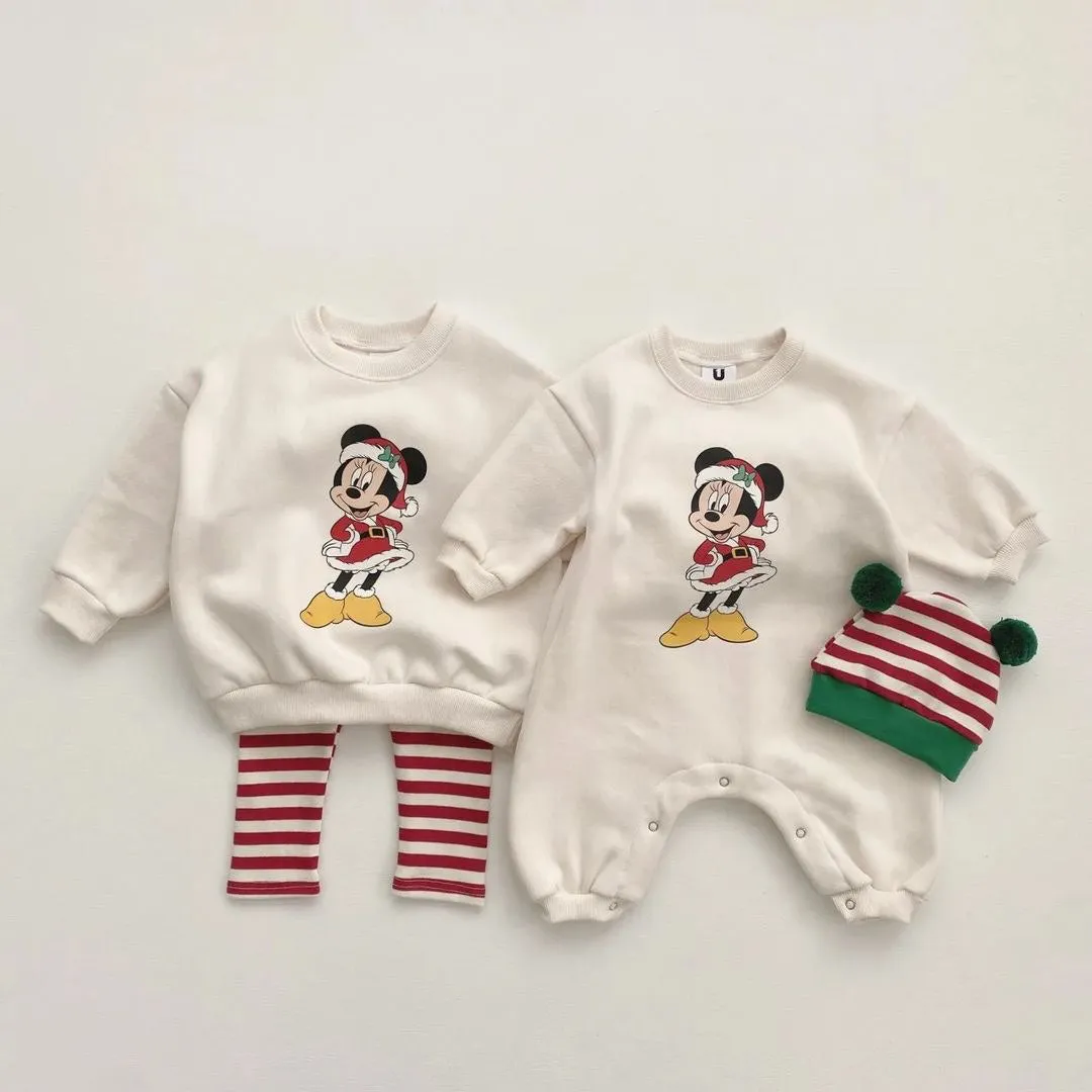 Baby Disney Christmas Romper | 4 Colors