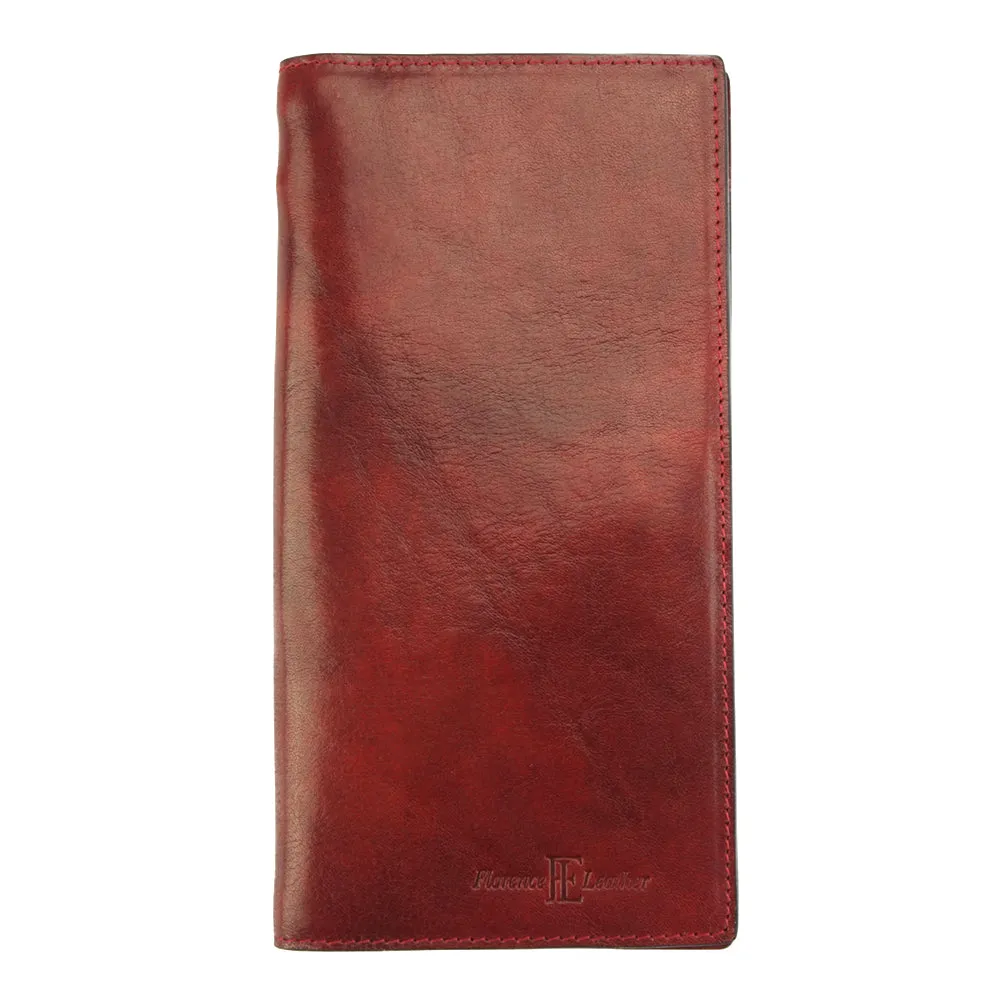 Bernardo V Wallet in cow leather