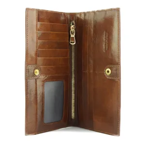 Bernardo V Wallet in cow leather