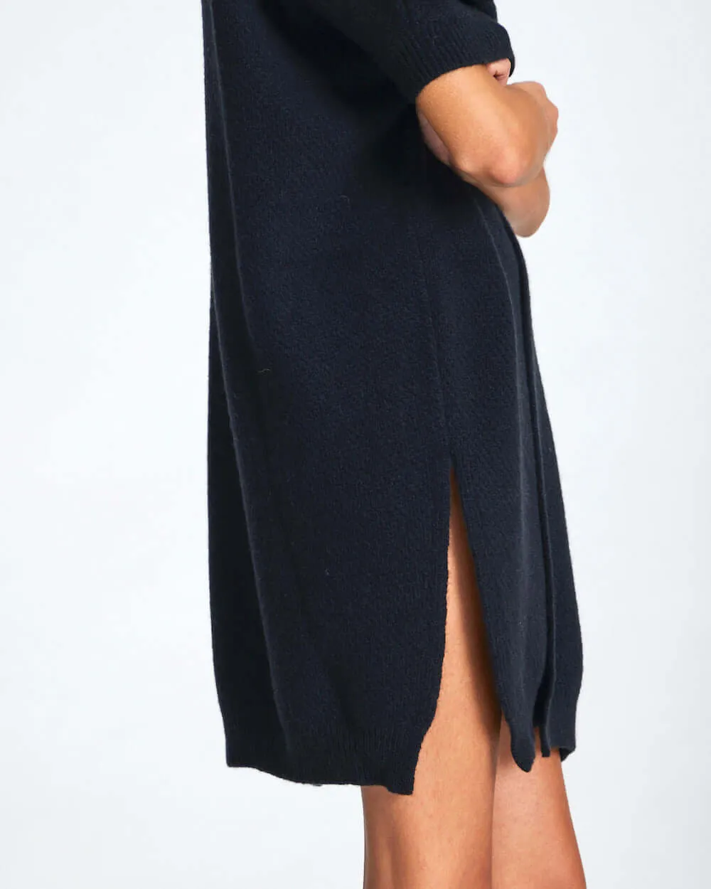 Black Lambswool Vest - Irma