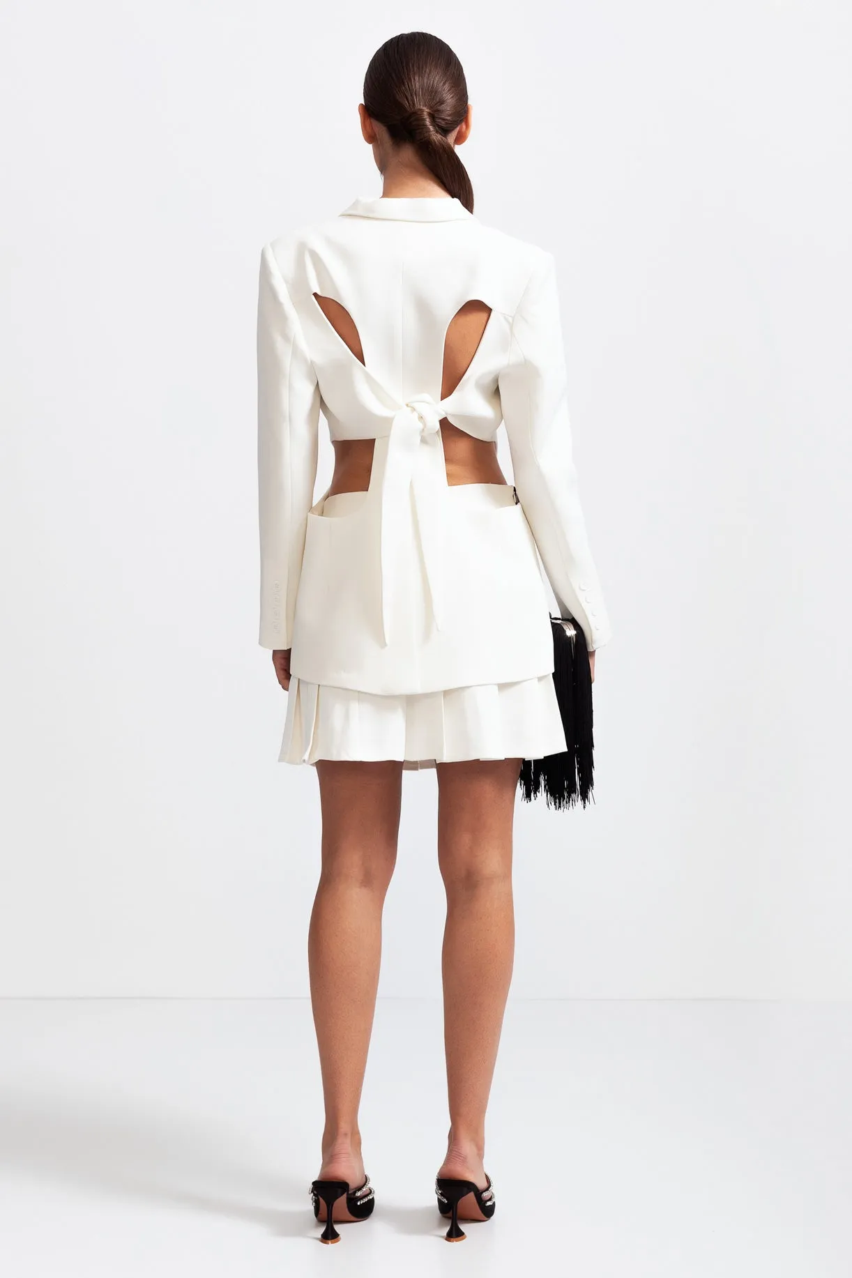Blazer à manches longues - Blanc