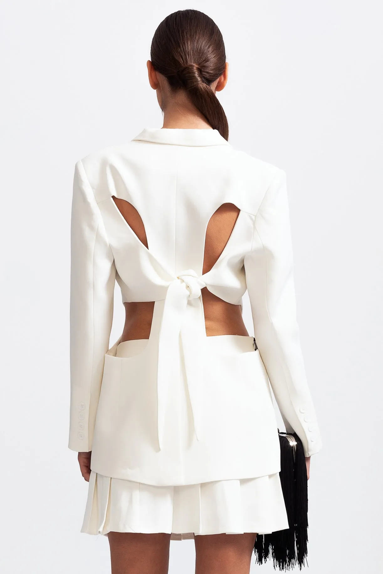 Blazer à manches longues - Blanc