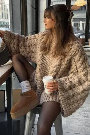 Brit & Boho™ I Brianna Oversized Sweater