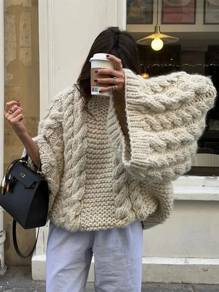 Brit & Boho™ I Brianna Oversized Sweater