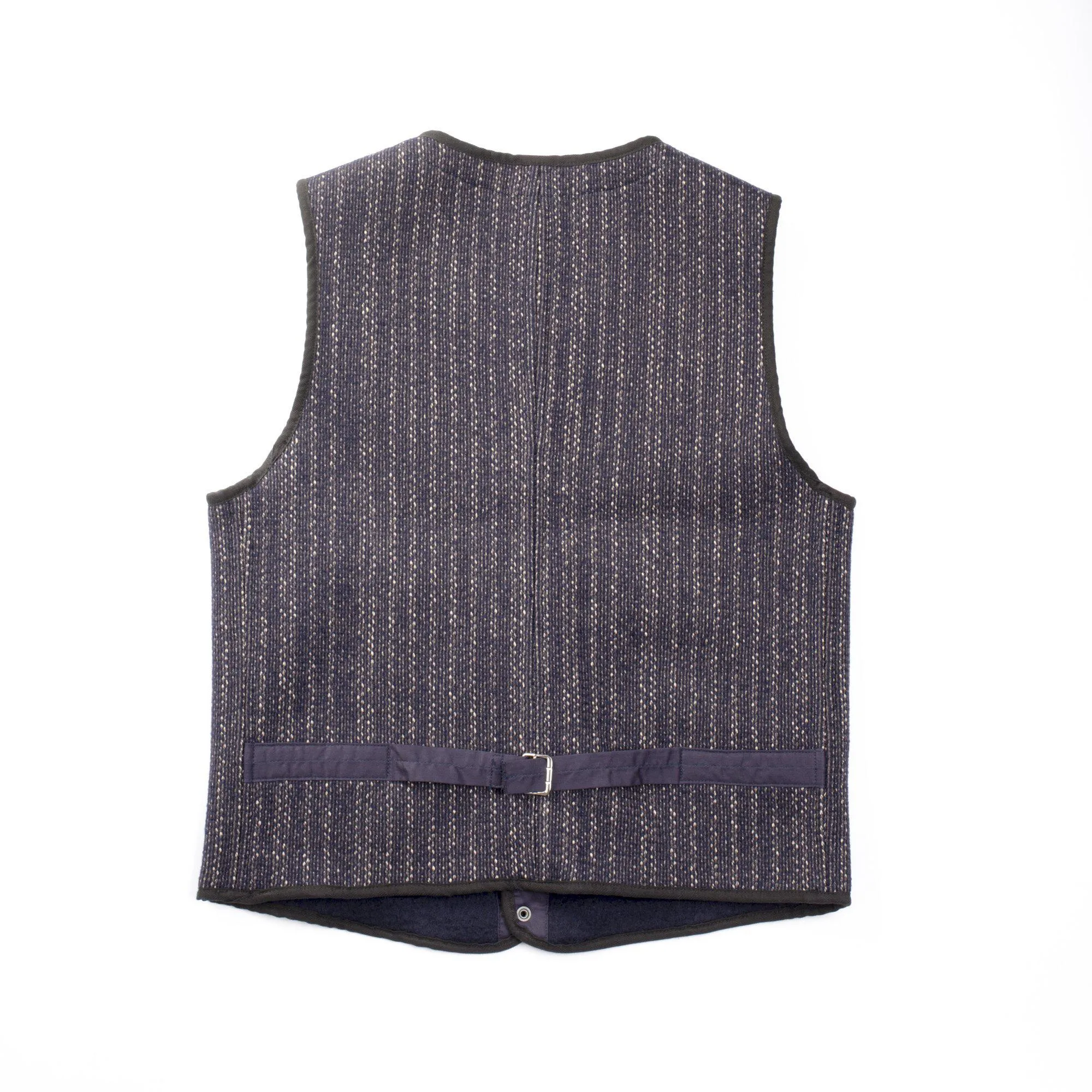 Brown's Beach BBJ-001 Early Vest Navy Stripe