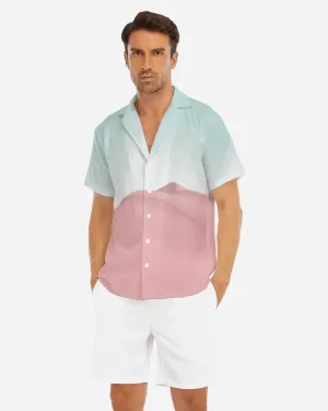 California Sand Dunes V-Neck Short Sleeve Shirt