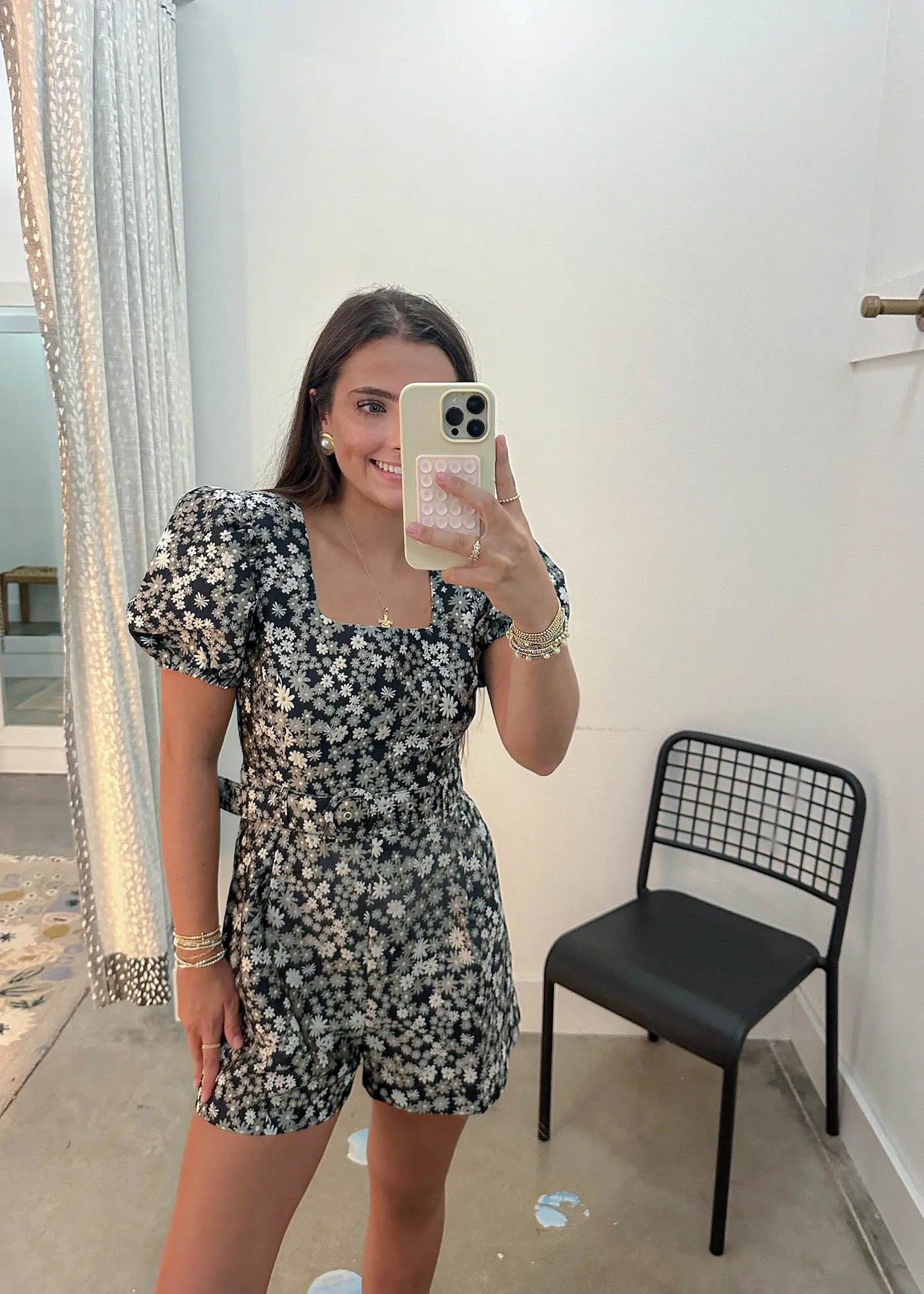 Callie Belted Romper