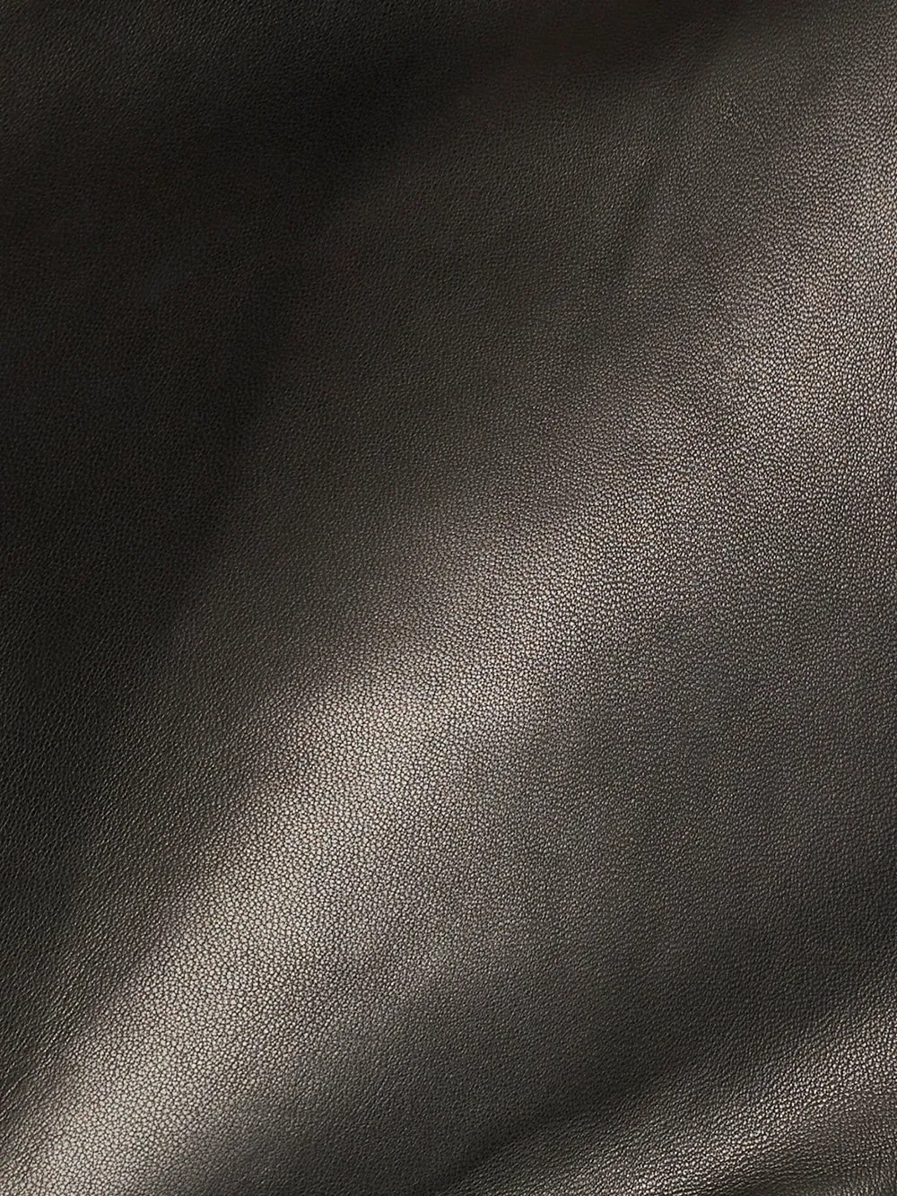 Cargo Leather Jacket -- Noir