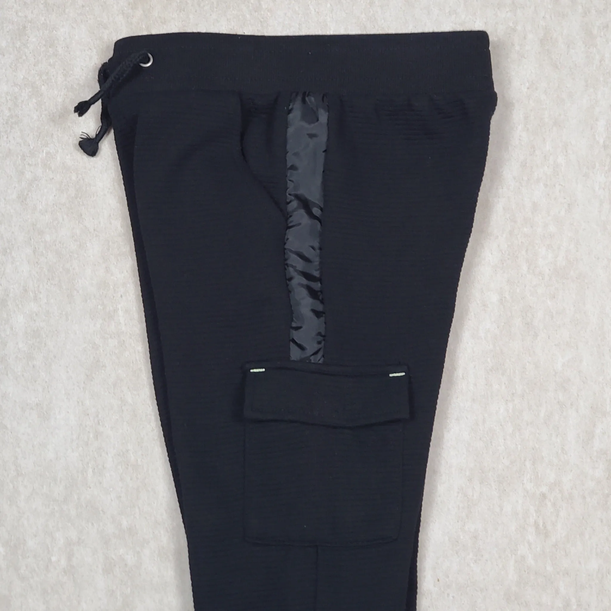 Cat & Jack Boys Black Knit Cargo Pants 4T