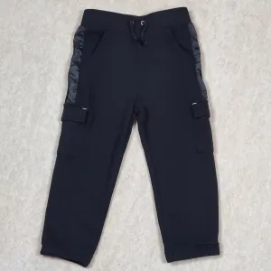 Cat & Jack Boys Black Knit Cargo Pants 4T