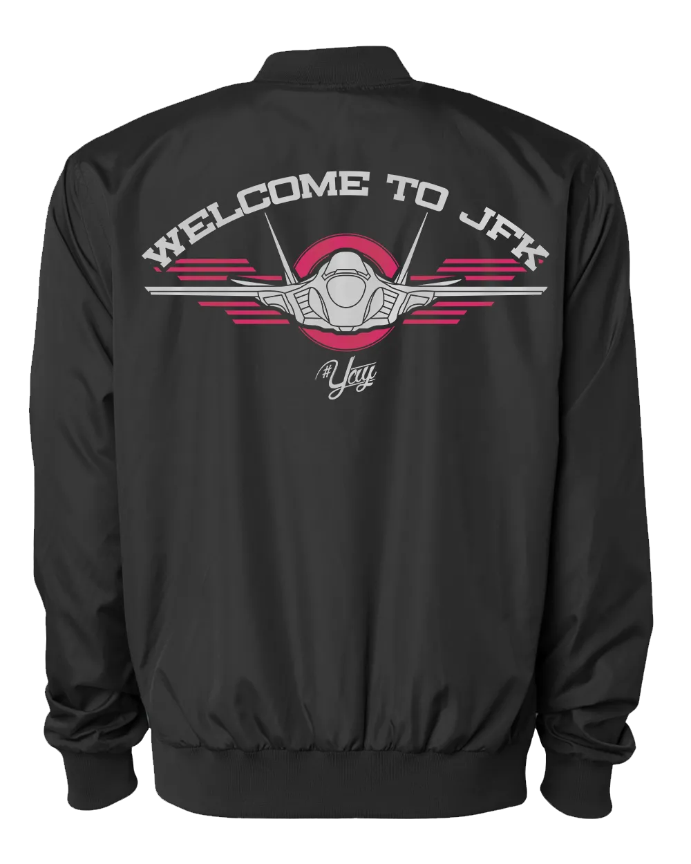CHINX DRUGZ Diamond YAY JFK JET 1 Bomber Jacket (Black)
