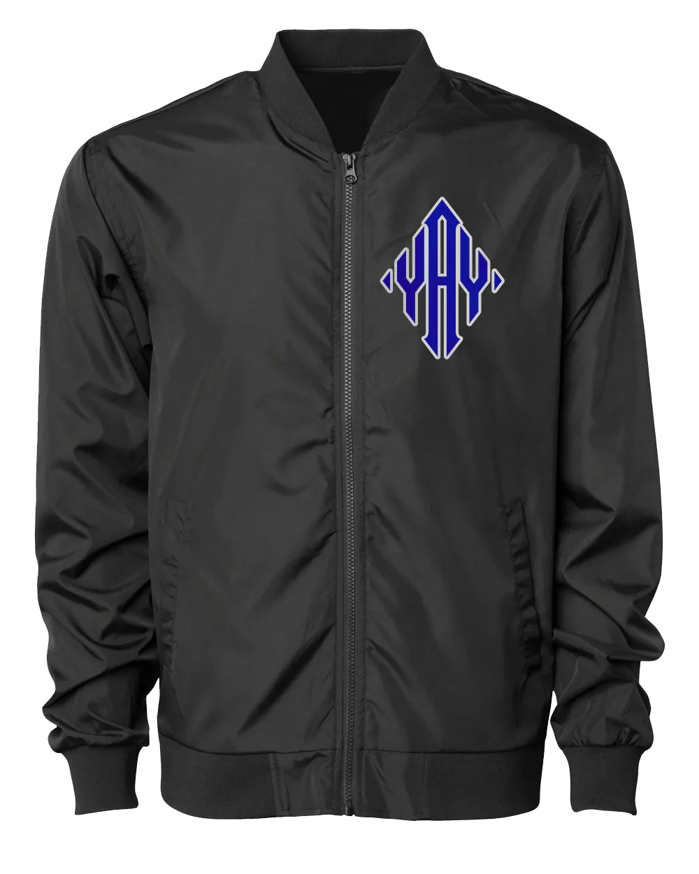 CHINX DRUGZ Diamond YAY JFK JET 1 Bomber Jacket (Black)