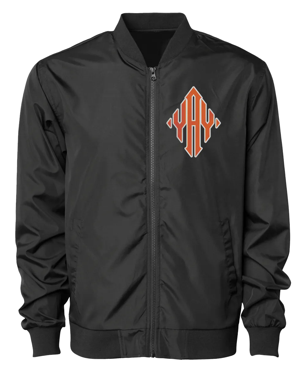 CHINX DRUGZ Diamond YAY JFK JET 1 Bomber Jacket (Black)