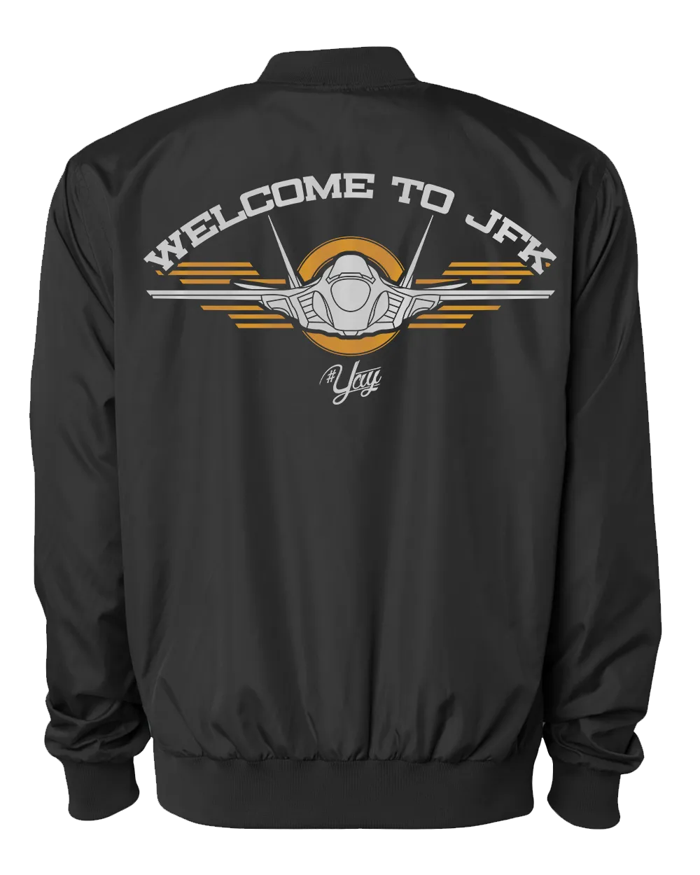 CHINX DRUGZ Diamond YAY JFK JET 1 Bomber Jacket (Black)