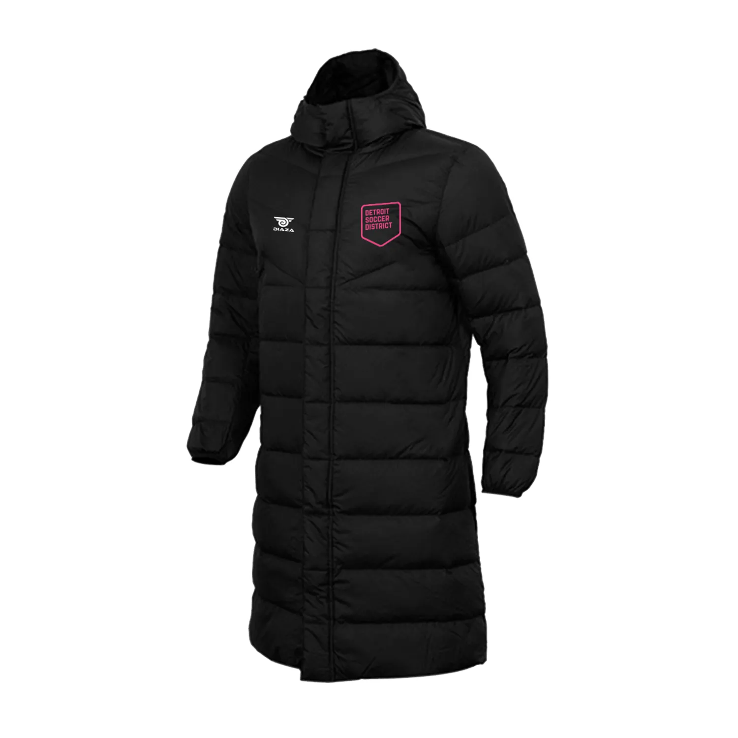 Detroit Soccer District Home Long-Fit Winter Jacket