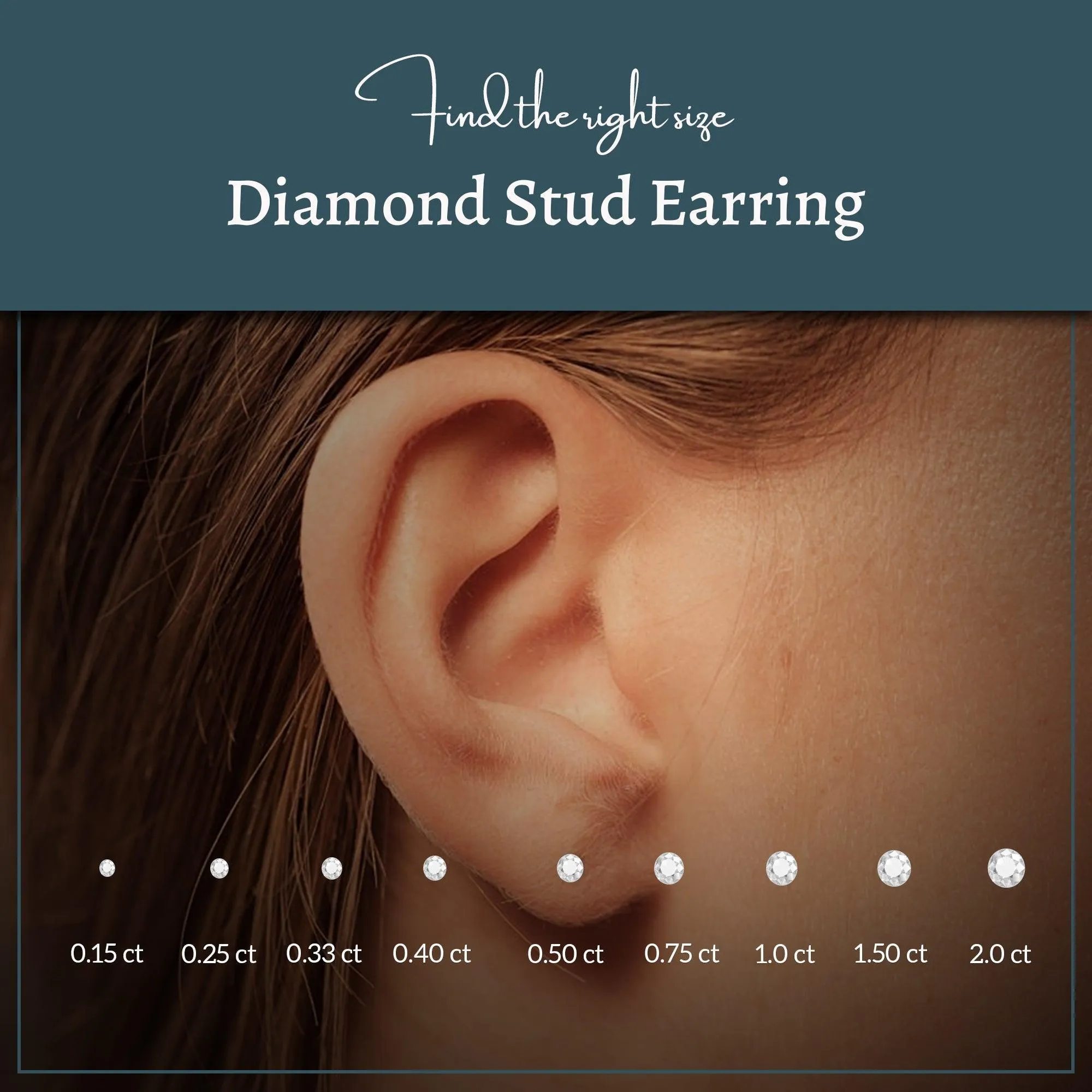 Emmy Earrings 1.0Ctw