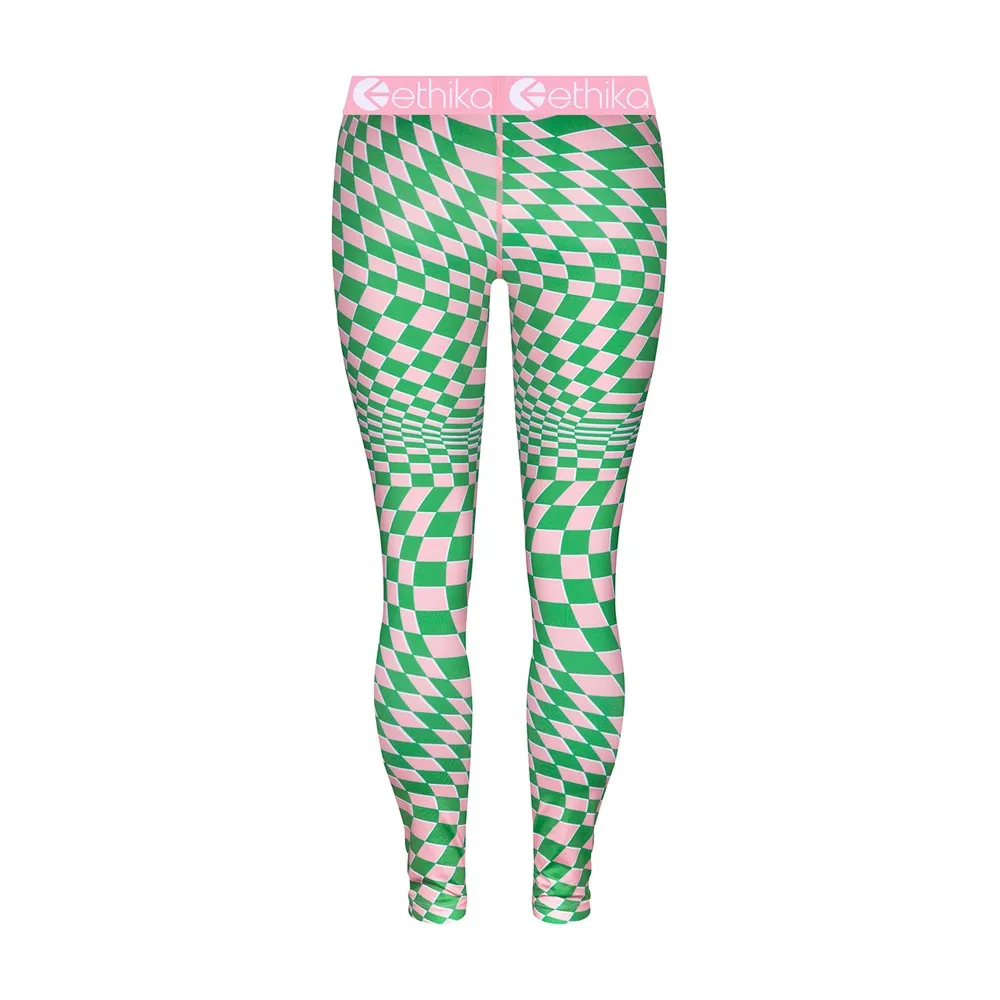 Ethika Bomber Check Mate Girls Leggings