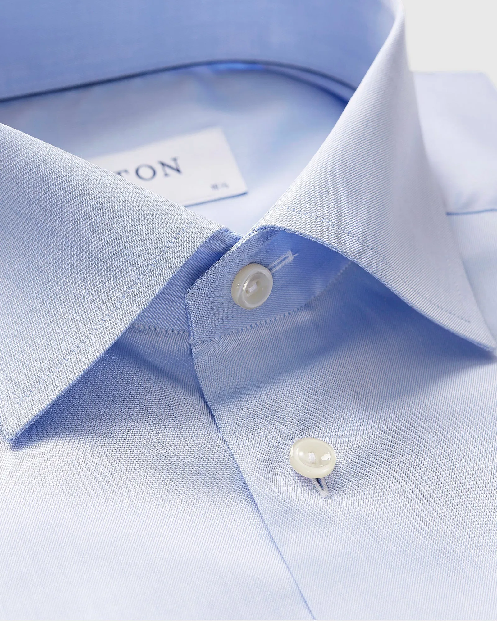 ETON 30007951221 BLUE SIGNATURE TWILL SLIM FC SHIRT