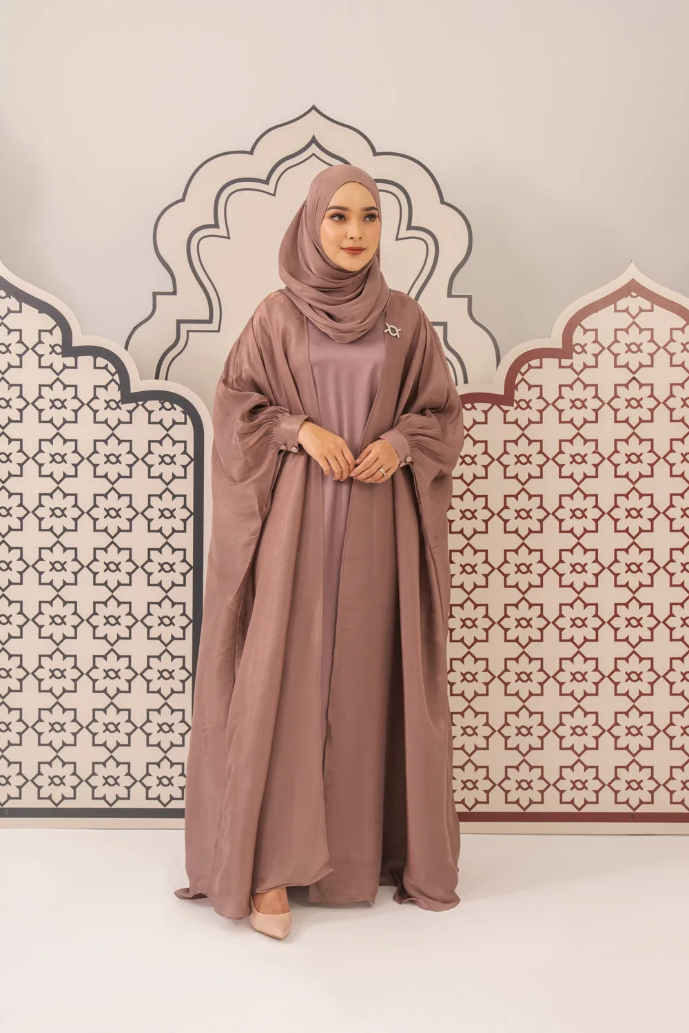 Fiona Dress Dark Plum
