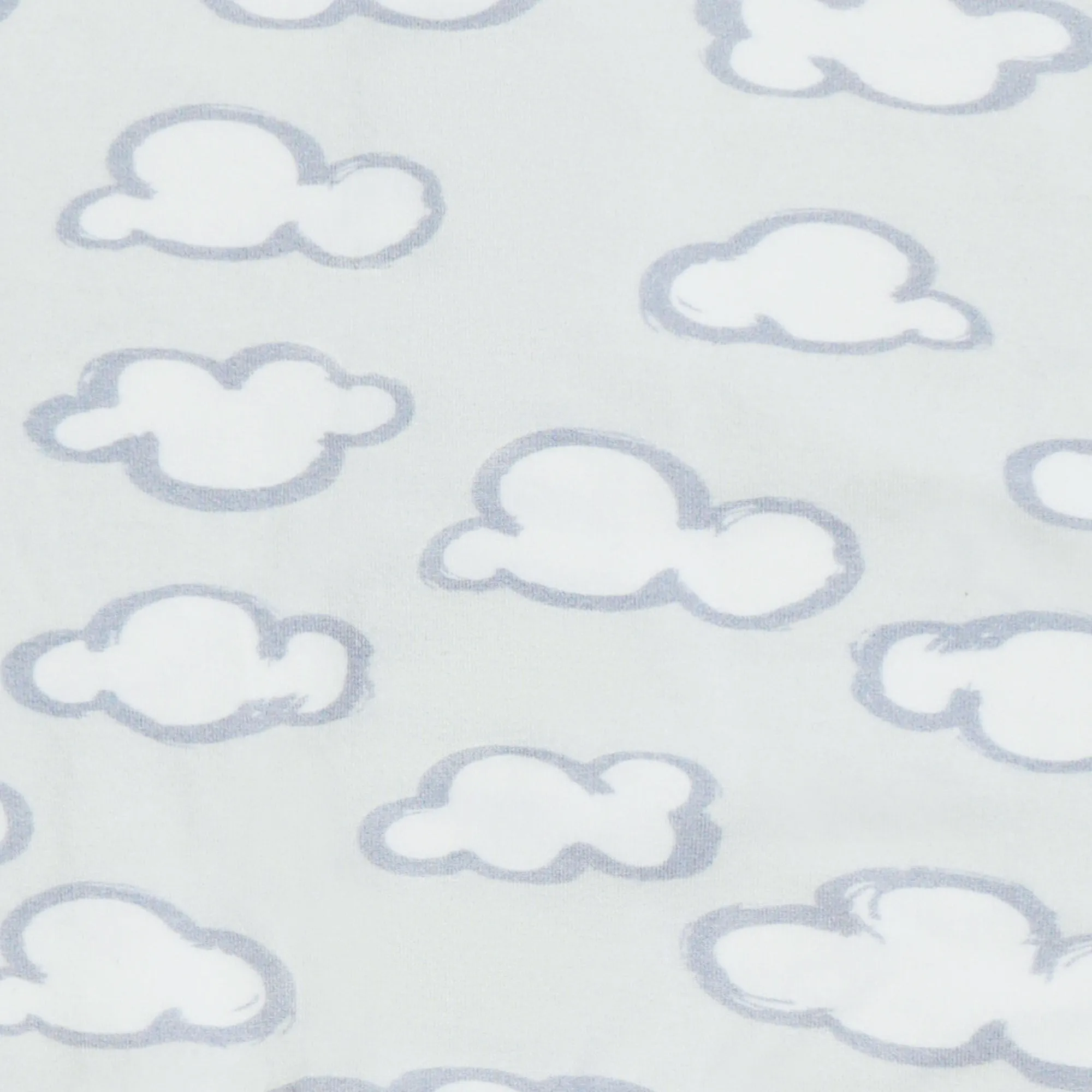 Footless Romper Cotton Grey Daydream