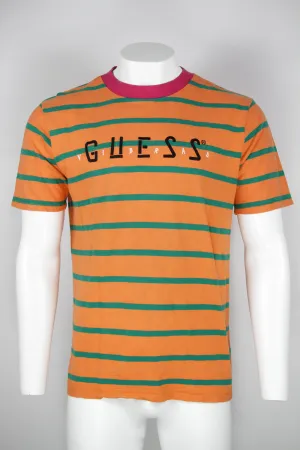 Guess x Balvin striped  T-shirt - M