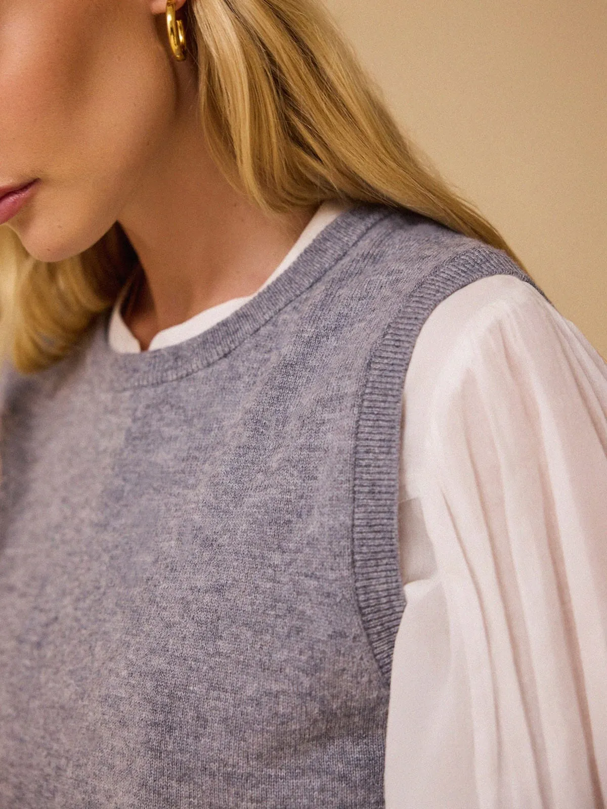 Ivy Crew Tank - Grey