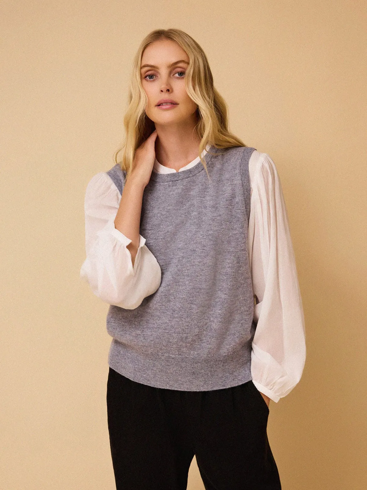 Ivy Crew Tank - Grey