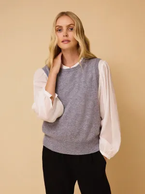 Ivy Crew Tank - Grey