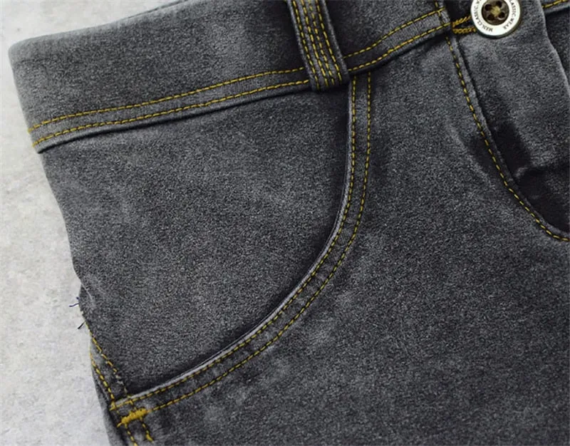 Jeans Woman Peach Push Up Hip Skinny Denim Pant