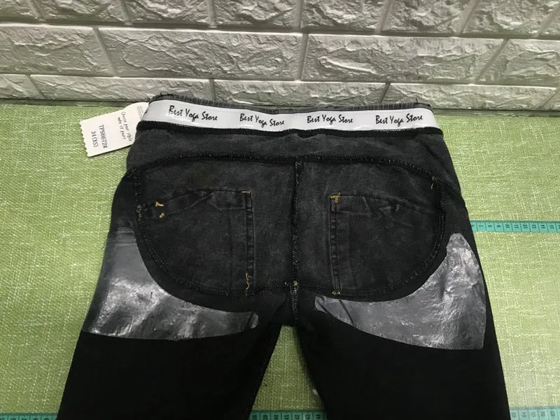 Jeans Woman Peach Push Up Hip Skinny Denim Pant
