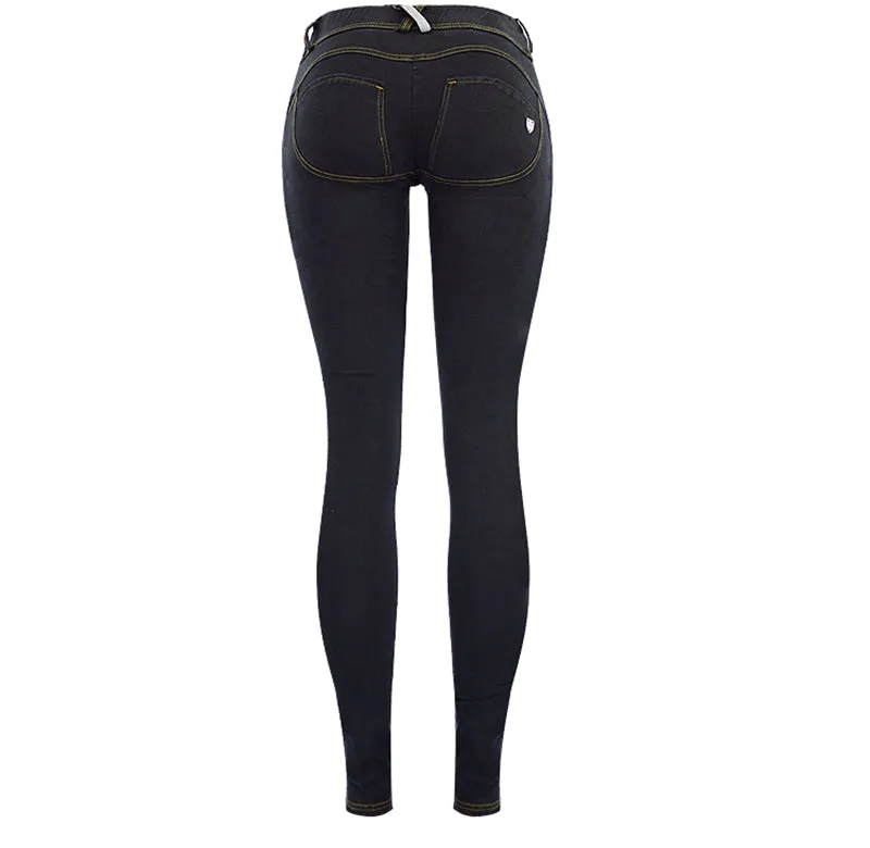 Jeans Woman Peach Push Up Hip Skinny Denim Pant