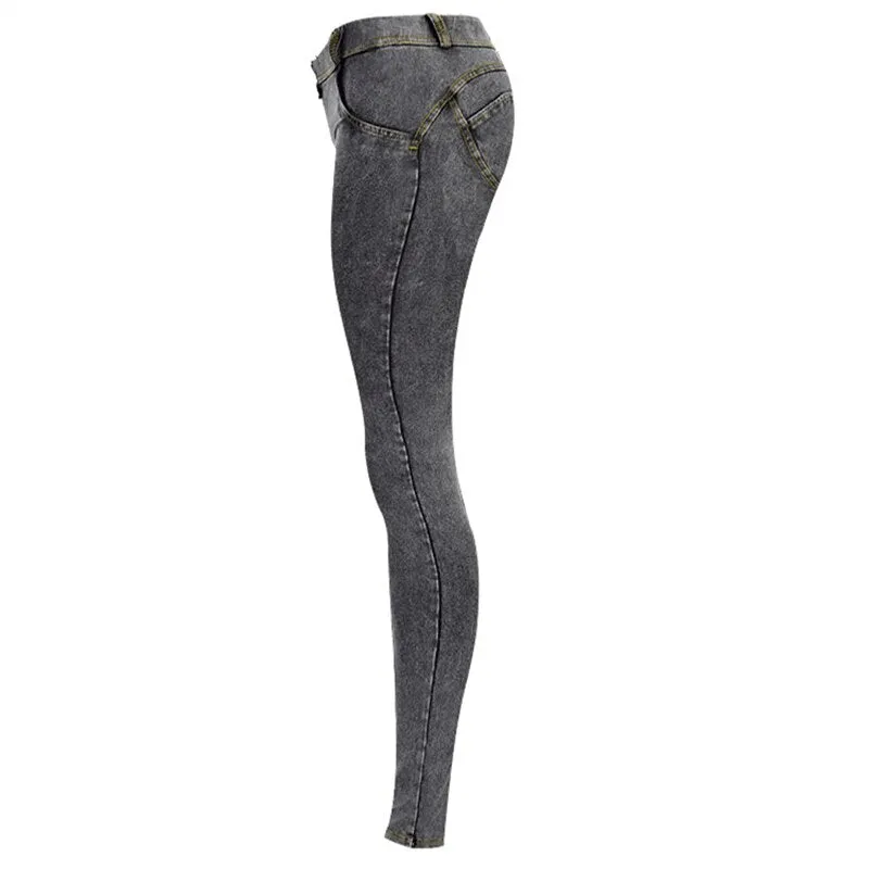 Jeans Woman Peach Push Up Hip Skinny Denim Pant