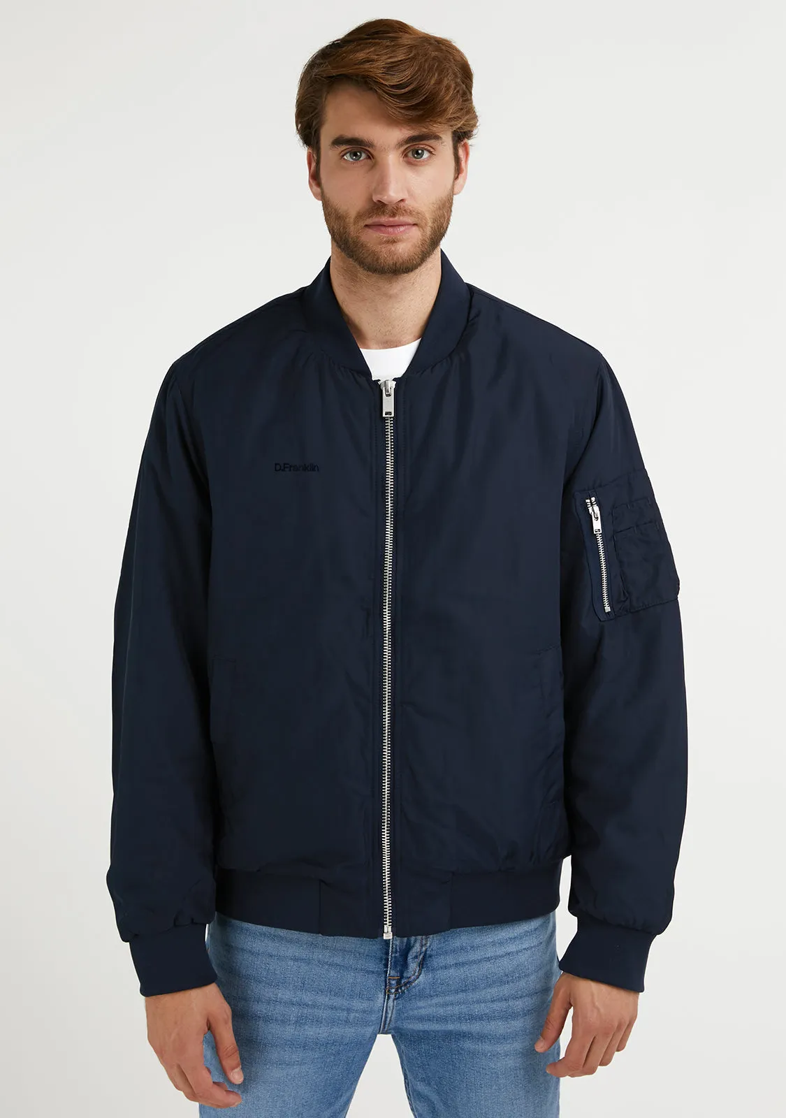 Logo Bomber Navy