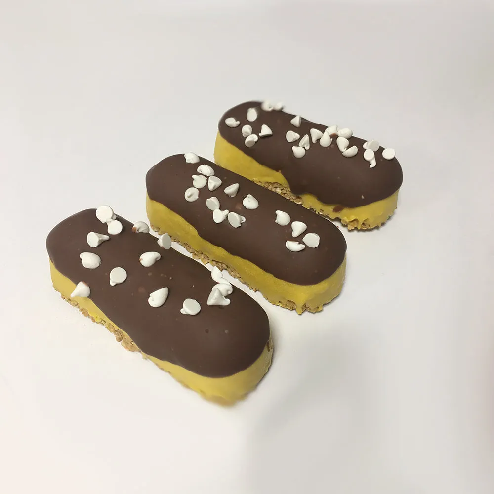 Long Johns, Boston Crème Recipe Dog Treats